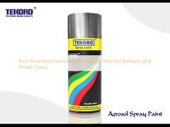 Peinture en aérosol chromée de qualité supérieure antirouille pour pare-chocs et enjoliveurs