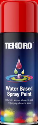 Couleurs à base d'eau intérieures et extérieures de peinture de jet diverses pour le métal/bois/plastique