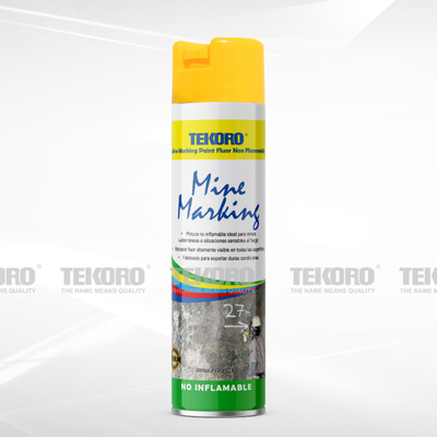 500 ml de peinture de marquage de mine non inflammable Dur à sécher 30 min Adhérence de grade 1 Séchage rapide