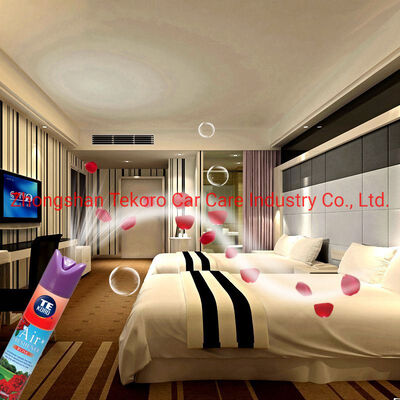 Tekoro Air Freshener Aerosol Spray avec parfum naturel pour une utilisation polyvalente et certifié CE, RoHS, SGS, GMP