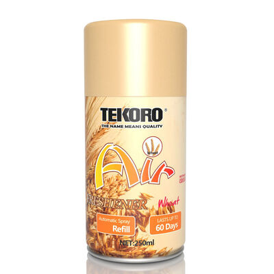 Défrisseur d'air de saveur de café Tekoro Remplissage automatique par pulvérisation avec capacité de 200 ml et certification CE, RoHS, SGS, GMP