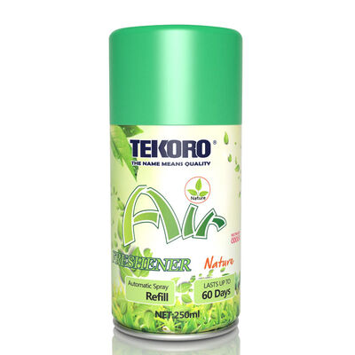 Tekoro Green Apple Flavour Air Freshener Automatique de remplissage par pulvérisation avec certification CE, RoHS, SGS, GMP et capacité ≥ 200 ml