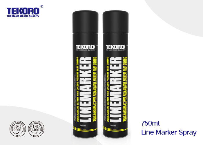 Marquage sur le terrain Peinture pulvérisée 2-3 mètres carrés Couverture et adhérence de grade 1 pour un marquage de précision