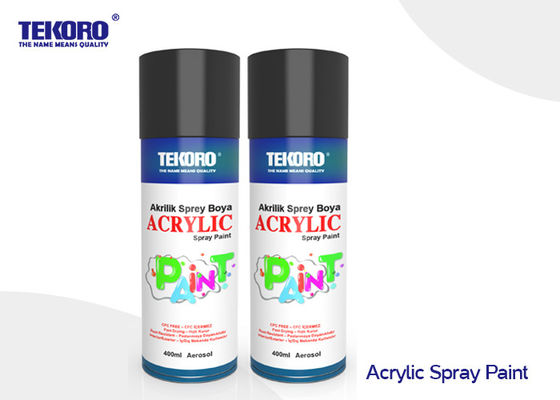 Séchage rapide acrylique de peinture de jet de diverses couleurs pour des accessoires de jardin de plastique et en métal